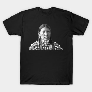 Arapahoe Woman - Freckled Face - Circa 1899 T-Shirt